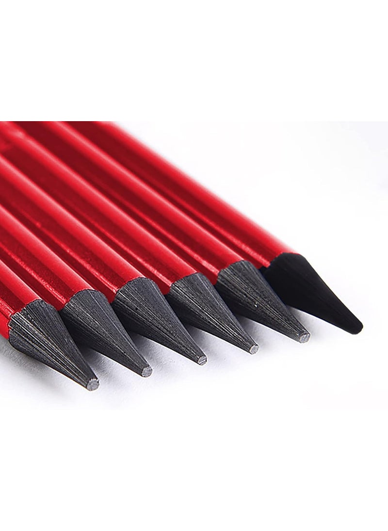 Starsouce Woodless Graphite Pencils Drawing Pencil Kit HB 2B 4B 6B 8B EE Sketching Shading Art Pencils for Beginner Professional Artist Set of 6  - Image 3
