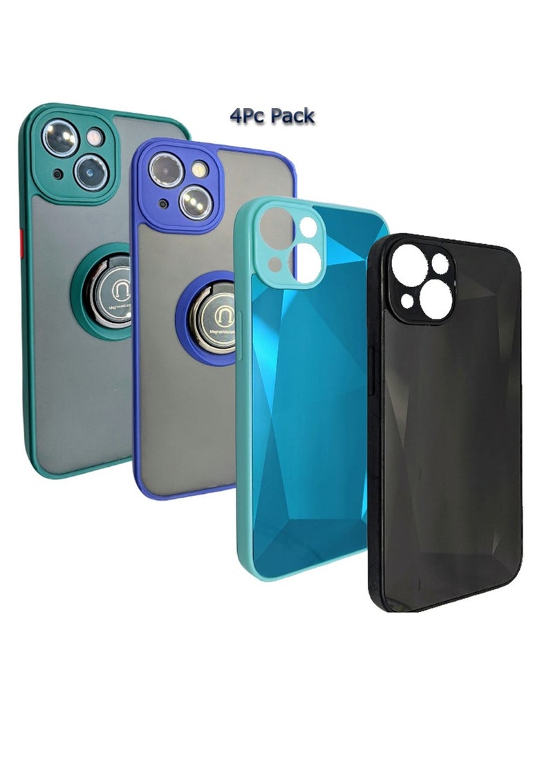 TWEGGON iPhone 13 Case, [4]-Pack Protection Case Set for iPhone 13 6.1"  - Image 1