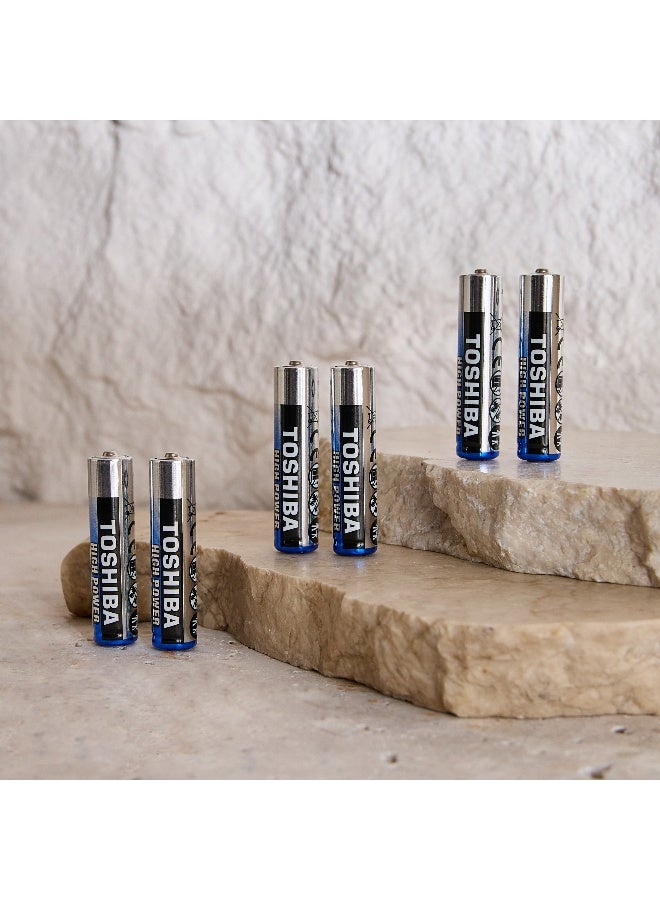 هوم بوكس توشيبا مجموعة بطاريات قلوية عالية الطاقة   قطع - Image 1