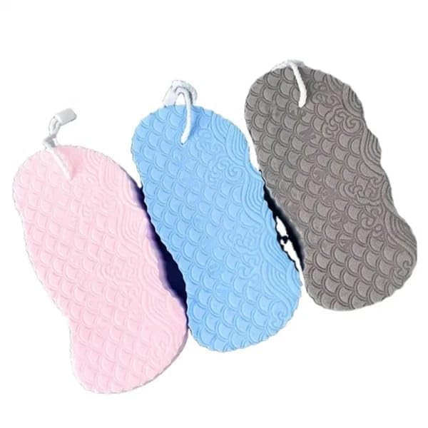 THE RADHA MADHAV THE RADHA MADHAV Ultra Soft Bath Body Shower Sponge Magic Bath Sponge Dead Skin Remover Super Soft Bath Sponge Painless Scrub Sponge for Adults Children and Pregnant Women Multi 1pcs  - Image 4