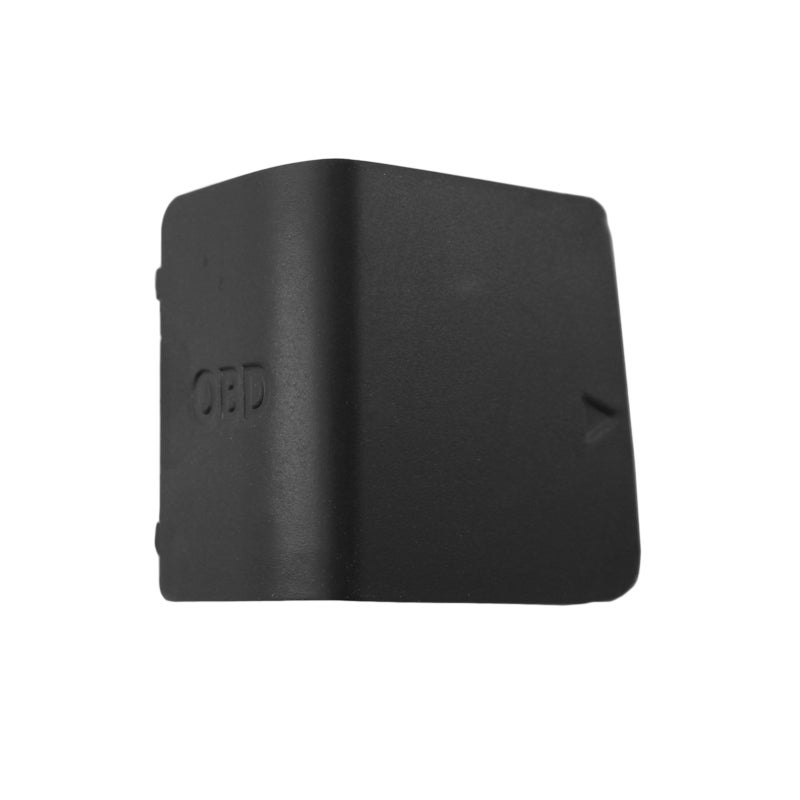 OBD Socket Cover: Black Premium Quality Material - 100% Suitable Original OBD Plug Cover for Left-Hand-Drive BMW 1 Ser E81 E82 E87 E84 Dashboard Trim Panel - Image 1