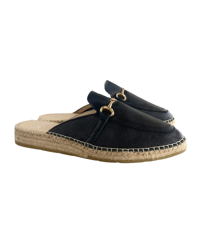 SHOEQ Midnight Espadrille Mule for Women | Best Price UAE