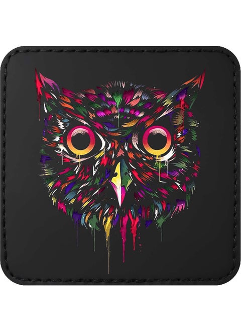 Black Bork V1 Owl - Black Bench (Patch) with 3 Code Logo