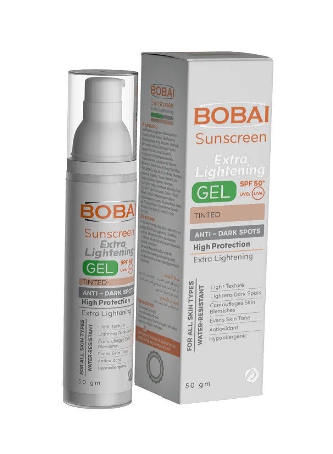 bobai Sunscreen Tinted Extra Lightening Gel Spf 50 - Image 1