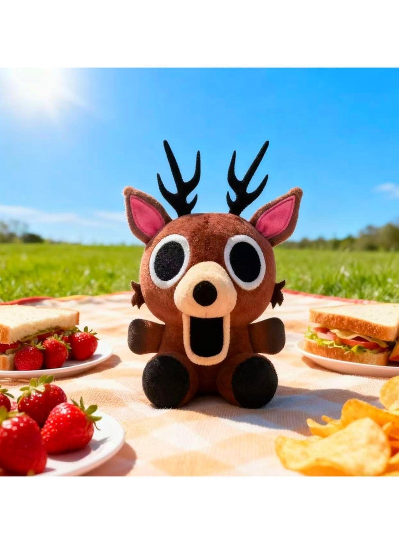 general Forest 99 Nights Plush Toy, 9.84-inch Deer Plush Toy, Soft Monster Animal Pillow Deer Doll, Designed for Video Game Enthusiasts - Image 5