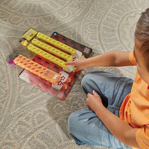 hand2mind مجموعة أنشطة أبطال الأرقام مع الأصفار من hand2mind، مكعبات MathLink، أنشطة تعليمية لمرحلة ما قبل المدرسة، أدوات رياضية لرياض الأطفال، مكعبات العد، مكعبات ربط الأرقام، ألعاب تعليمية للأطفال - Image 4