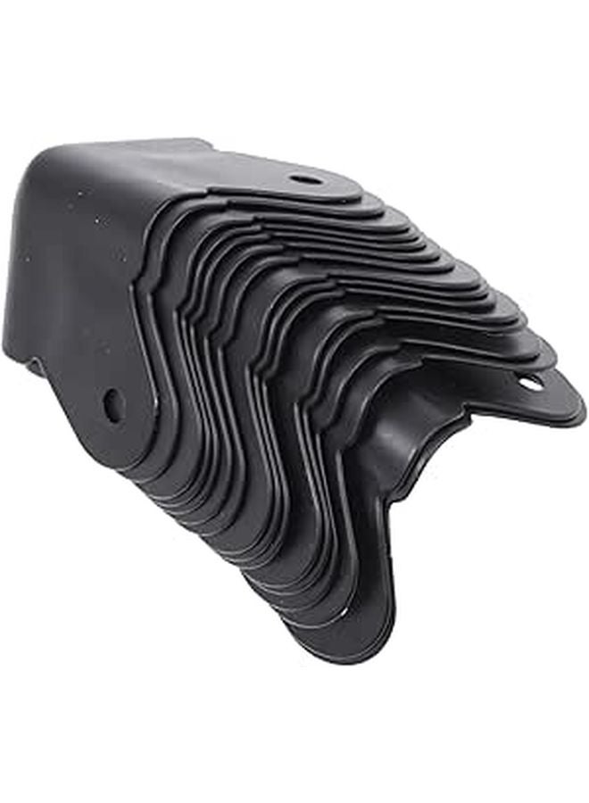 Black Reusable Corner Protectors Edge Covers Prevent Damage For Furniture Tables Speakers - Image 1