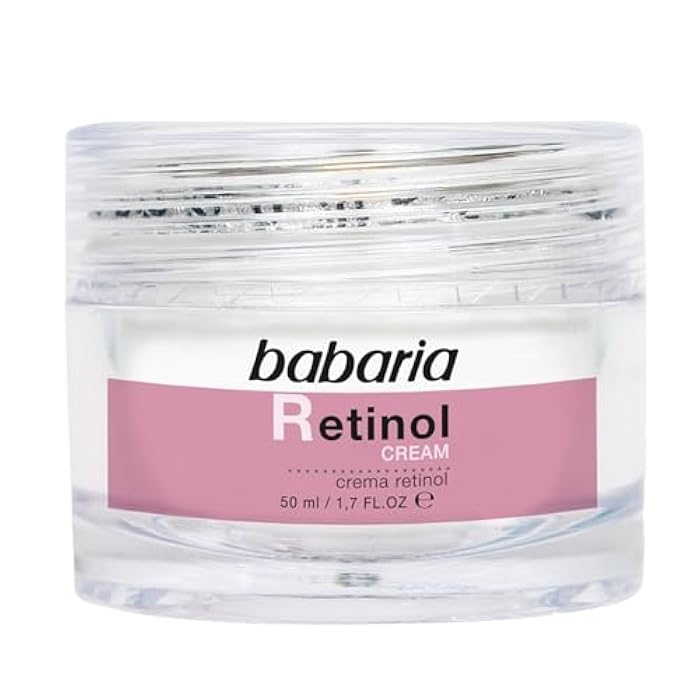 Babaria Retinol Face Rejuvenator, 1.7 oz - Night Cream Face Moisturizer - Anti Aging Cream with Hyaluronic Acid for Wrinkle Reduction, Skin Firmness and Collagen Synthesis - Light and Fast Absorption - Image 1