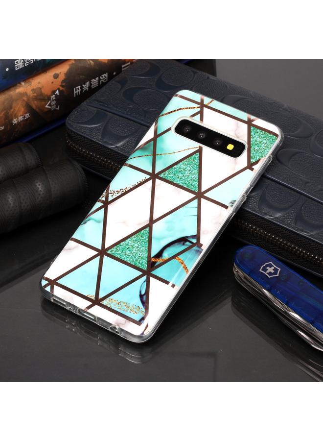 Zaboon Case For Galaxy S10 Plating Marble Pattern Soft TPU Protective Case - Image 5