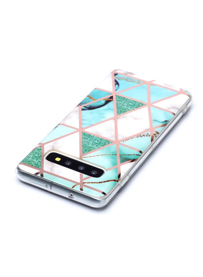 Zaboon Case For Galaxy S10 Plating Marble Pattern Soft TPU Protective Case - Image 4