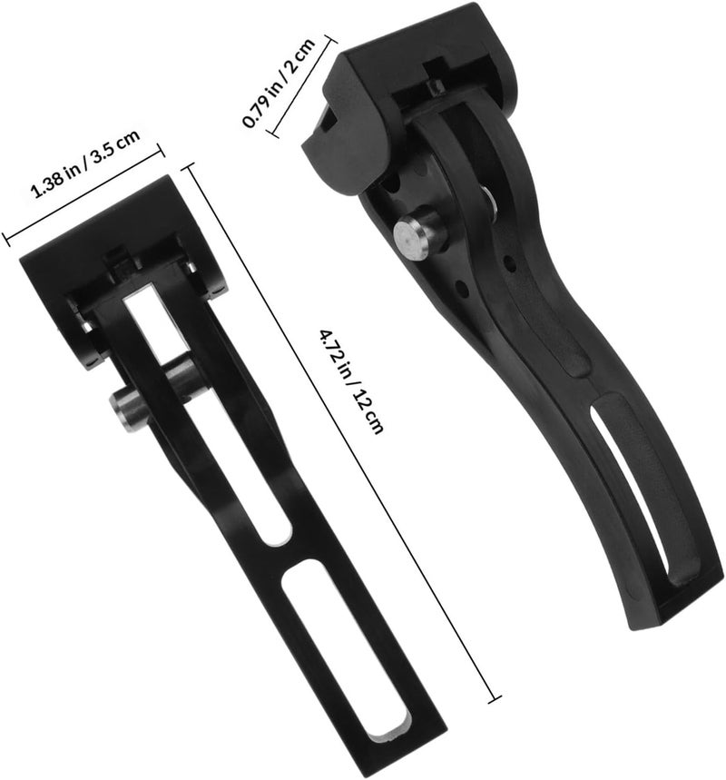 Truck Bed Cover Clamp Replacement Rear Tonneau Cover Fastener for Trifold Pickup Truck Bed Accessories Compatible - Image 2