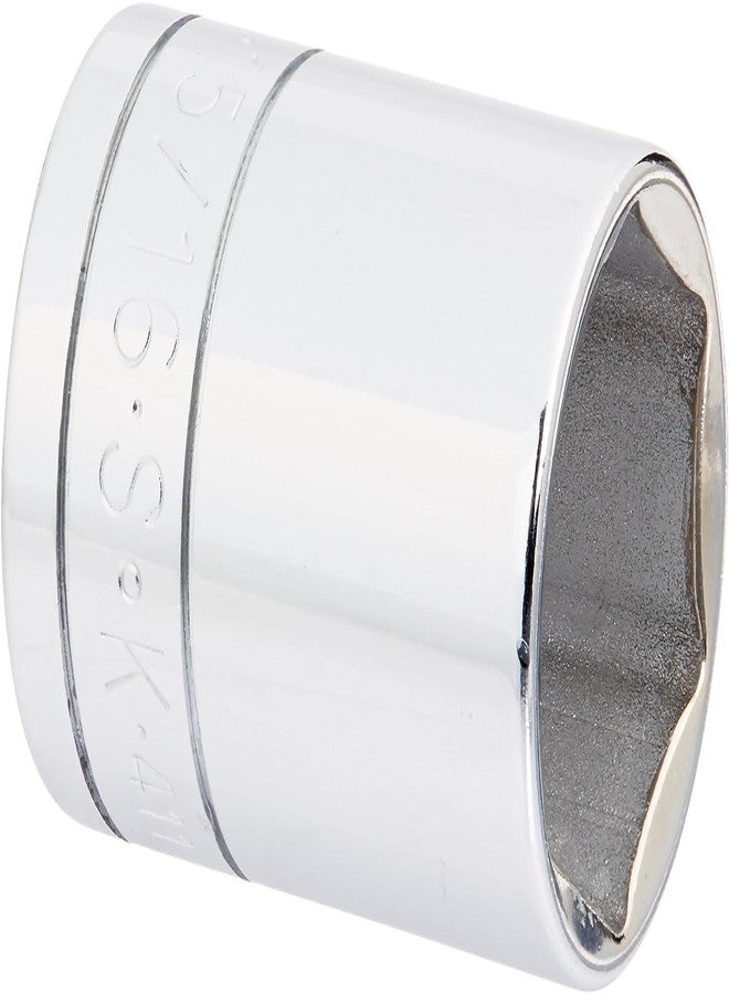 اس كي كي SK Tools USA محرك 1/2 بوصة، 15/16 بوصة، 6 نقاط، مقبس كروم قياسي | 41130 - Image 1