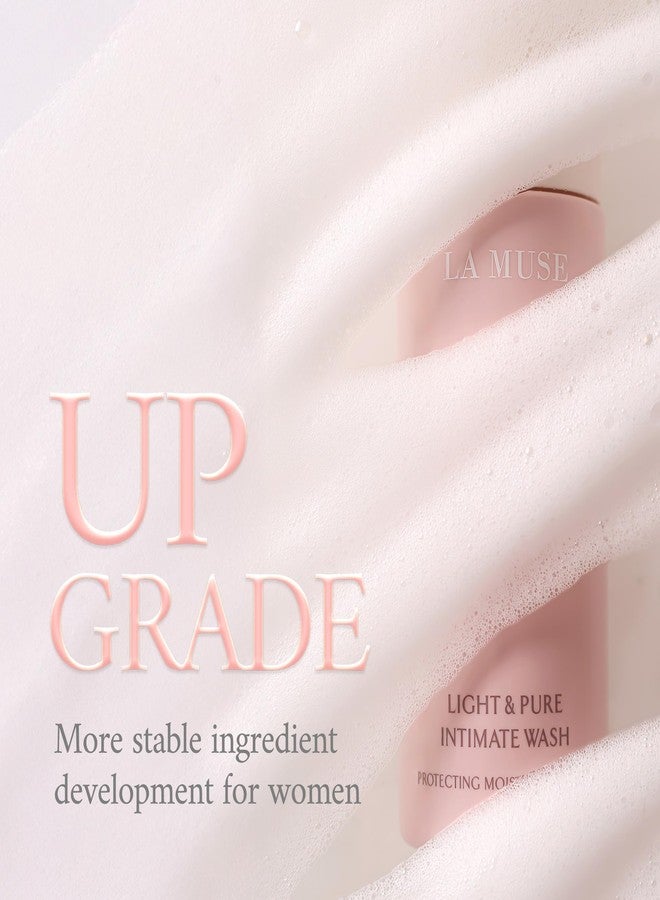 LA MUSE Daily Feminine Wash | pH Balanced Paraben-Free Vaginal Wash | Micro Bubble, Soft & Mild Cleansing for Sensitive Skin | Plant Based Natural Intimate Hygiene for Women | 5.07 fl oz - Image 3
