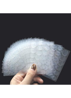 BLISS 600 PCS Double Sided Glue Nail Adhesive Tabs, Breathable Transparent Fake Nail Glue Stickers, Flexible Adhesive Stickers for False Tips, Manicure Supplies (25 Sheets)  - Image 1