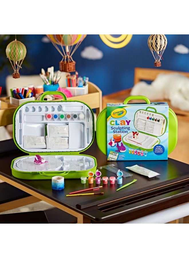 Crayola Clay Sculpting Station, Kids Clay, Sculpting Material, Craft kit, Art Set for Kids, Gift for Boys & Girls, Ages 6+ - Image 4