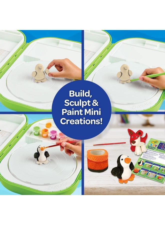 Crayola Clay Sculpting Station, Kids Clay, Sculpting Material, Craft kit, Art Set for Kids, Gift for Boys & Girls, Ages 6+ - Image 5
