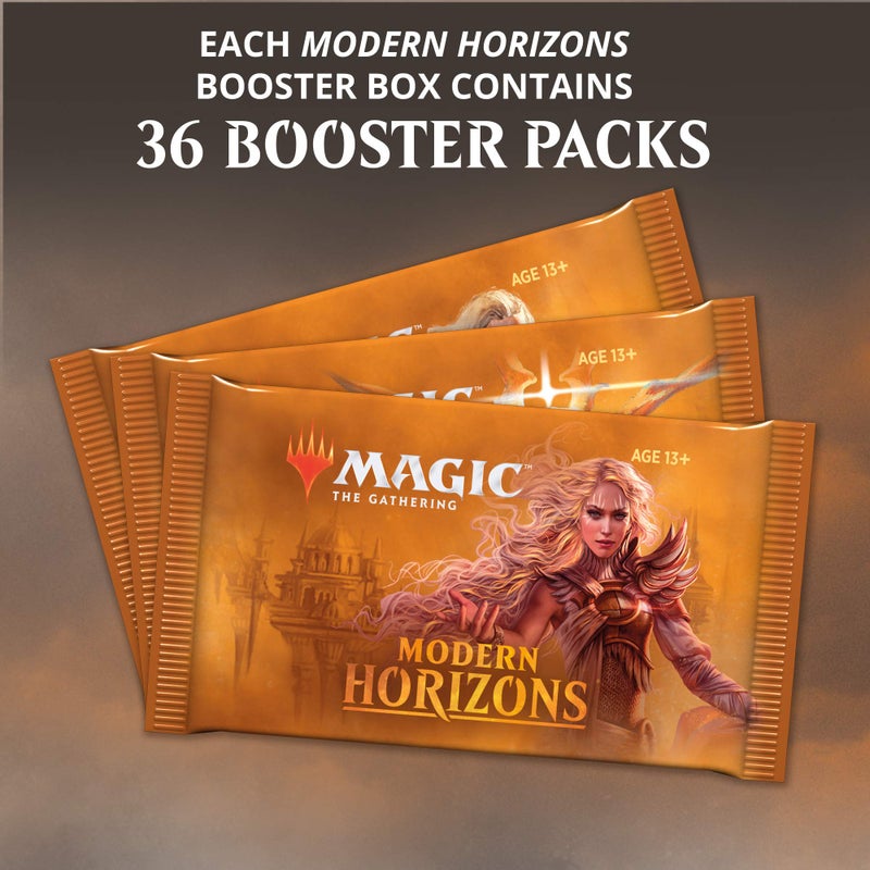 Magic the Gathering Magic: The Gathering Modern Horizons Booster Box | 36 Booster Packs | Factory Sealed, One Size - Image 2