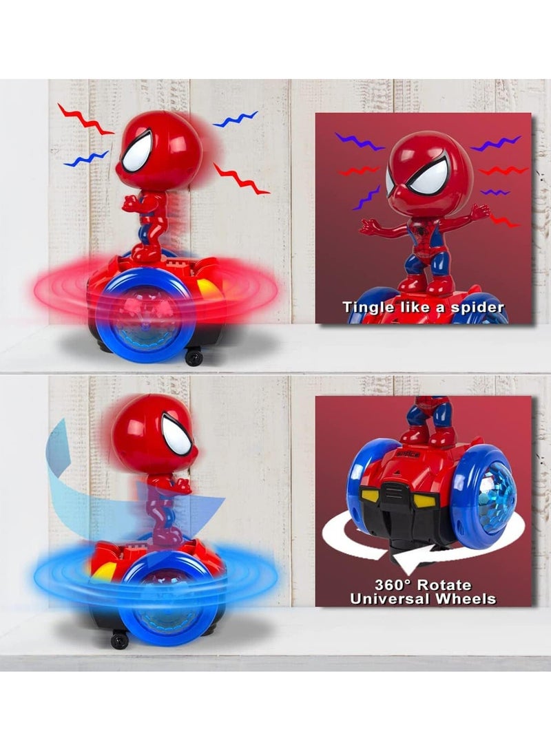 Toy Box Spiderman Balance Car Toy With Flashlight And Music - Image 5