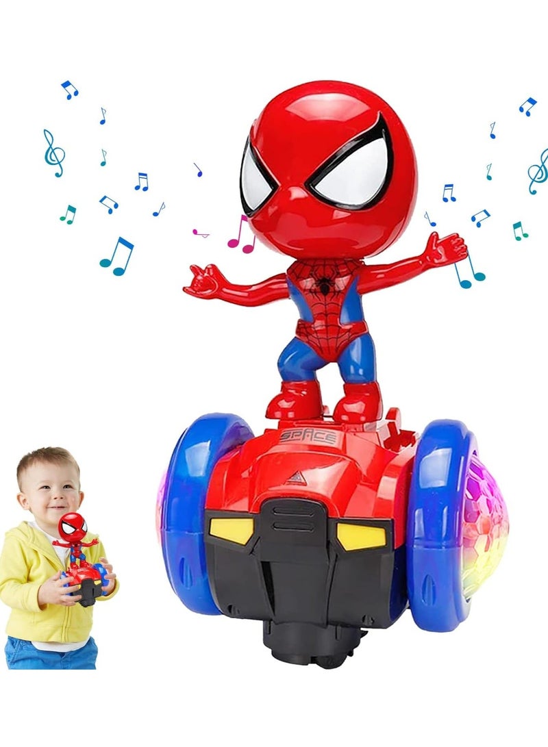 Toy Box Spiderman Balance Car Toy With Flashlight And Music - Image 1