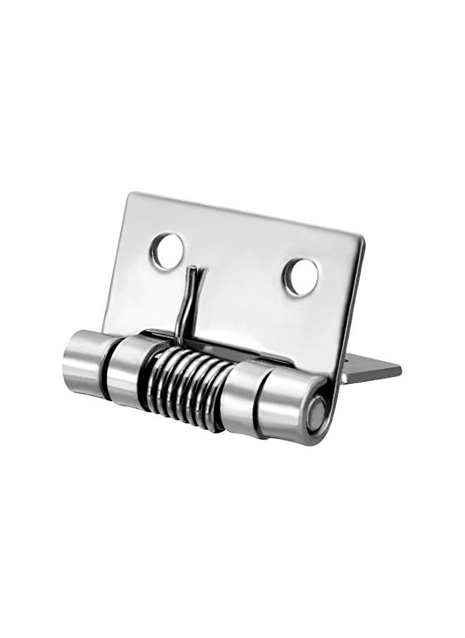 PROMASS promass sourcing map Self Closing Spring Hinge 0.98" Stainless Steel Brushed DIY Hardware for Door Cabinet Small Box 5pcs Per Pack  - Image 4