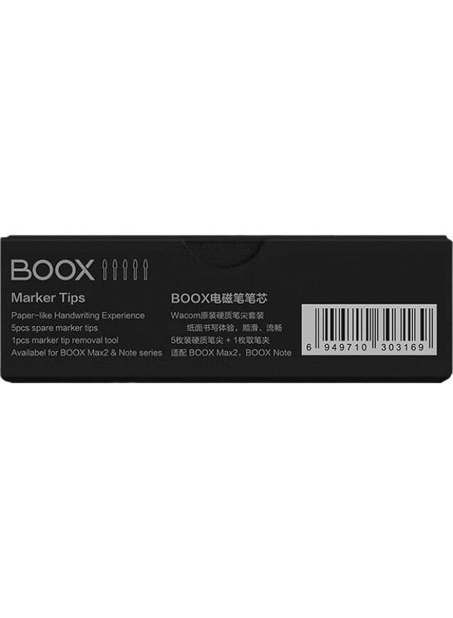 BOOX مجموعة إعادة تعبئة قلم بوكس وينشي الكهرومغناطيسي، متوافقة مع واكوم، 5 قطع - Image 2