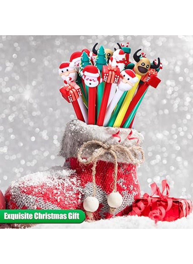 36 pieces - Christmas Black Gel Ink Rollerball Pens , 7 Styles - Image 4