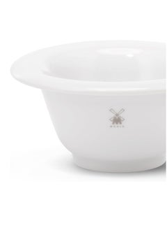 Muhle MÜHLE White Porcelain Platinum Rim Shaving Dish  - Image 2