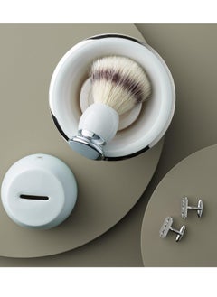 Muhle MÜHLE White Porcelain Platinum Rim Shaving Dish  - Image 3