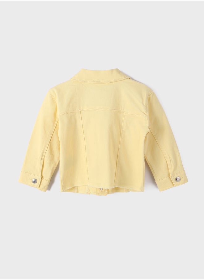 LC WAIKIKI Long Sleeve Basic Baby Girl Jacket  - Image 2