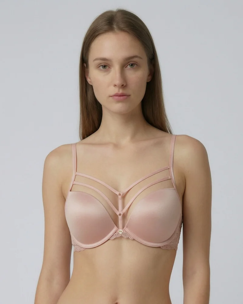 ايسلا اند ايفي Isla & Evie Lace Gel-Padded Plunge Bra