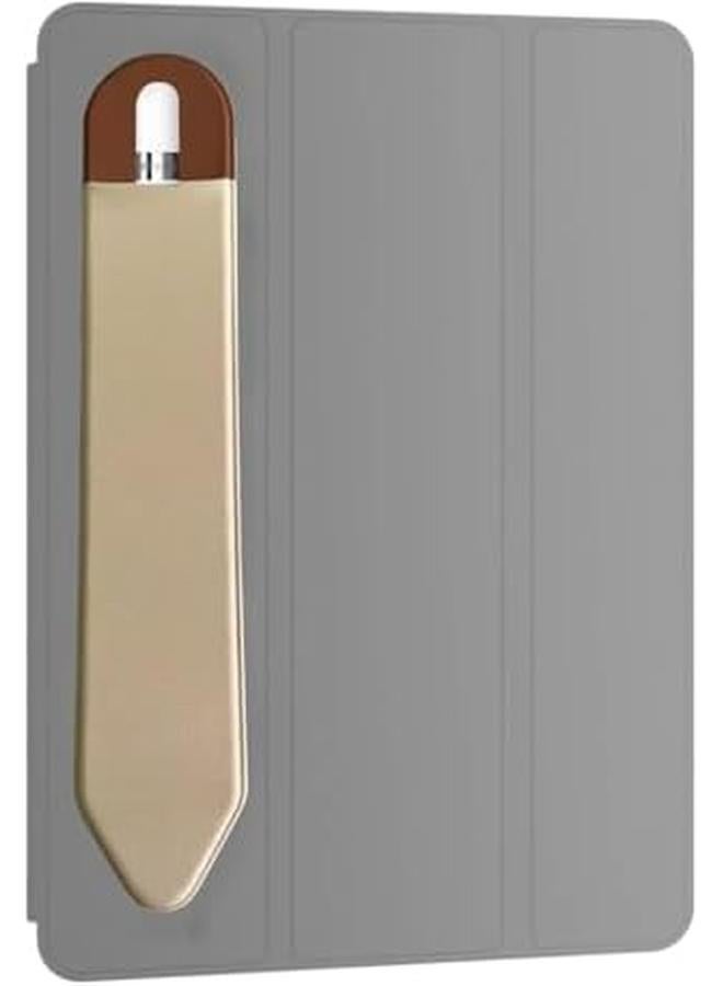 erorex Pencil Holder Sticker For Pencil Pro Pencil Usb C 1St And 2Nd Gen Elastic Pocket Pouch Adhesive Pen Sleeve Attached To Case For Pencils And Other Stylus Pens Beige  - Image 2