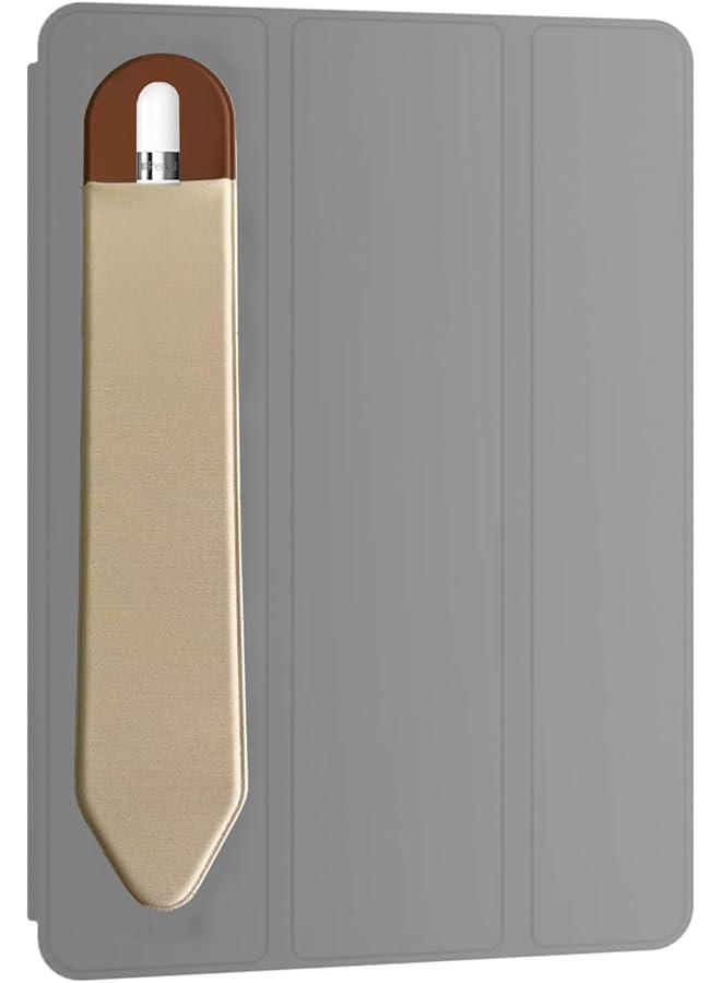 erorex Pencil Holder Sticker For Pencil Pro Pencil Usb C 1St And 2Nd Gen Elastic Pocket Pouch Adhesive Pen Sleeve Attached To Case For Pencils And Other Stylus Pens Beige  - Image 1
