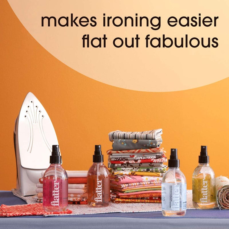 Soak Flatter Smoothing Spray by | Naturally-derived Wrinkle Release Spray | Starch-Free Alternative for Ironing, Quilting & Sewing | 8oz | (Yuzu) - Image 3