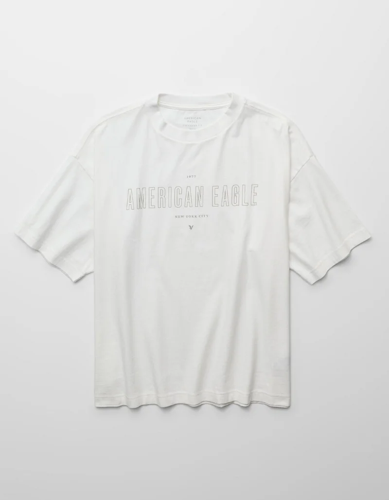American Eagle  AE Relaxed Graphic T-Shirt for Men | Best Price UAE
