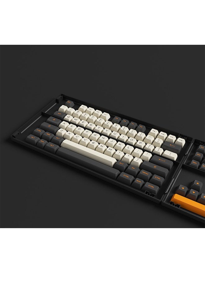 AKKO - Akko Carbon Retro PBT Keycaps ASA Low Profile 155 Keys - Image 1