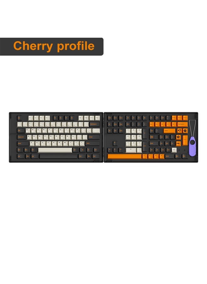 AKKO - Akko Carbon Retro PBT Keycaps ASA Low Profile 155 Keys - Image 1