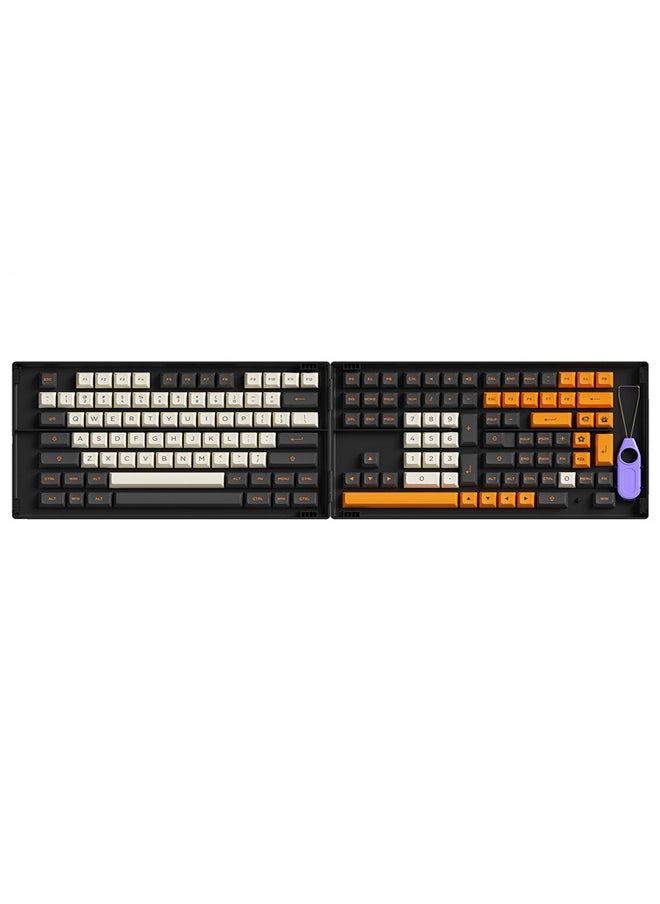 AKKO - Akko Carbon Retro PBT Keycaps ASA Low Profile 155 Keys - Image 1