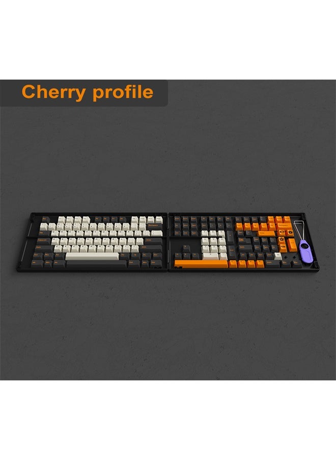 AKKO - Akko Carbon Retro PBT Keycaps ASA Low Profile 155 Keys - Image 1