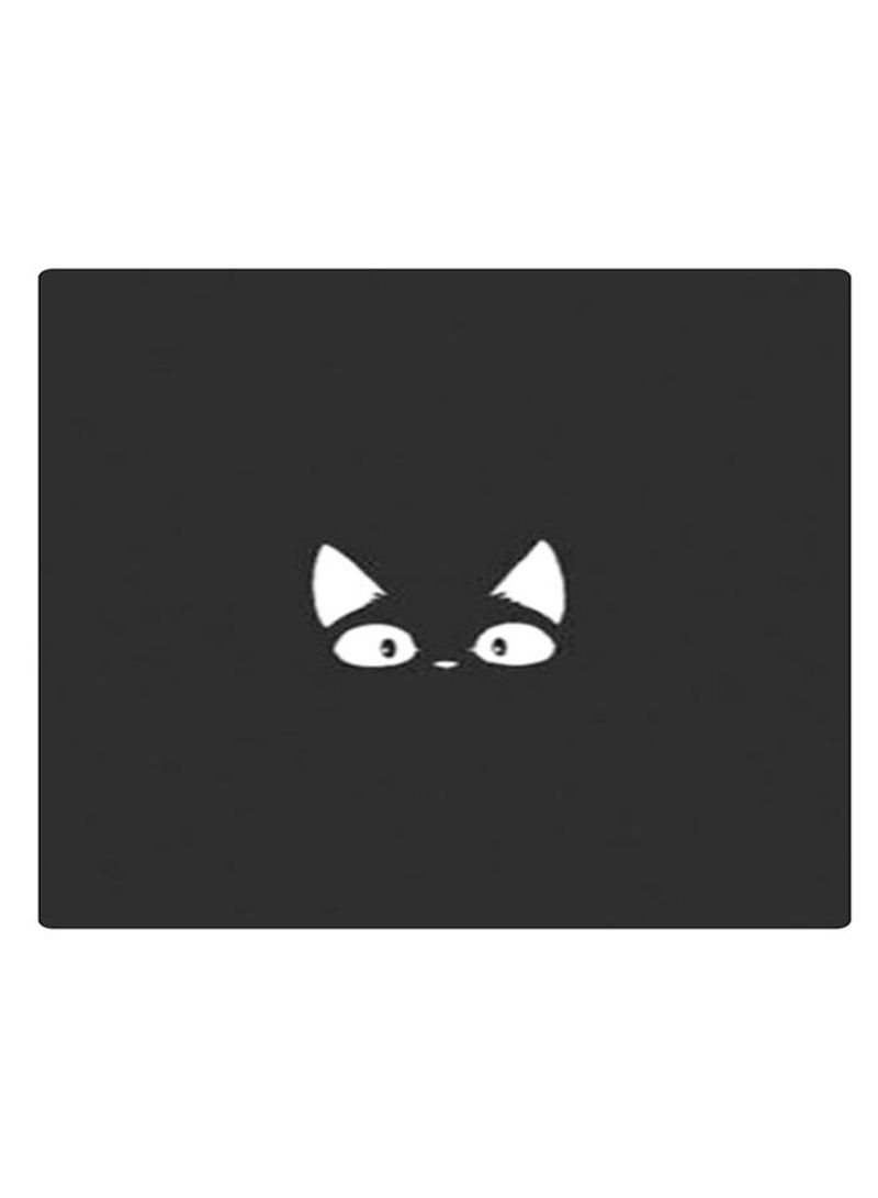 RKN Printed Anti-Slip Gaming Mouse Pad Black/White