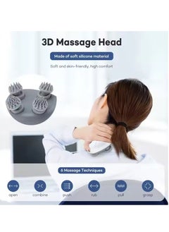 Relax Smart Electric Head Massager Rechargeable 3D Scalp Massager Fatigue Relief Massage Tool  - Image 2