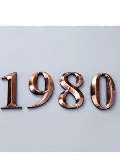 Daytoyz Self Adhesive Door Number Sign House Number Digit Apartment Hotel Office Door Address Street Stickers Plate Sign  - Image 3