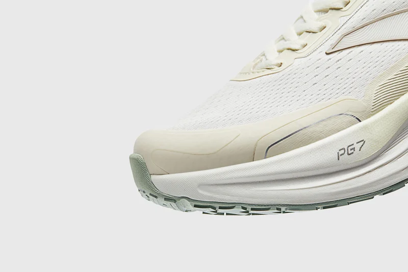 Anta White/White/Grey PG7 - 2.5 | CUSHION RUNNING SHOES for Women | Best Price UAE