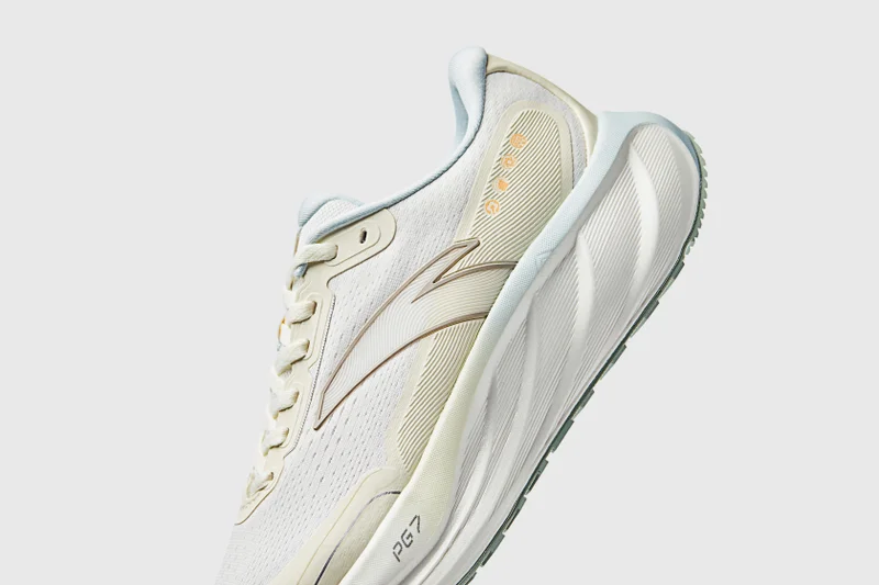 Anta White/White/Grey PG7 - 2.5 | CUSHION RUNNING SHOES for Women | Best Price UAE