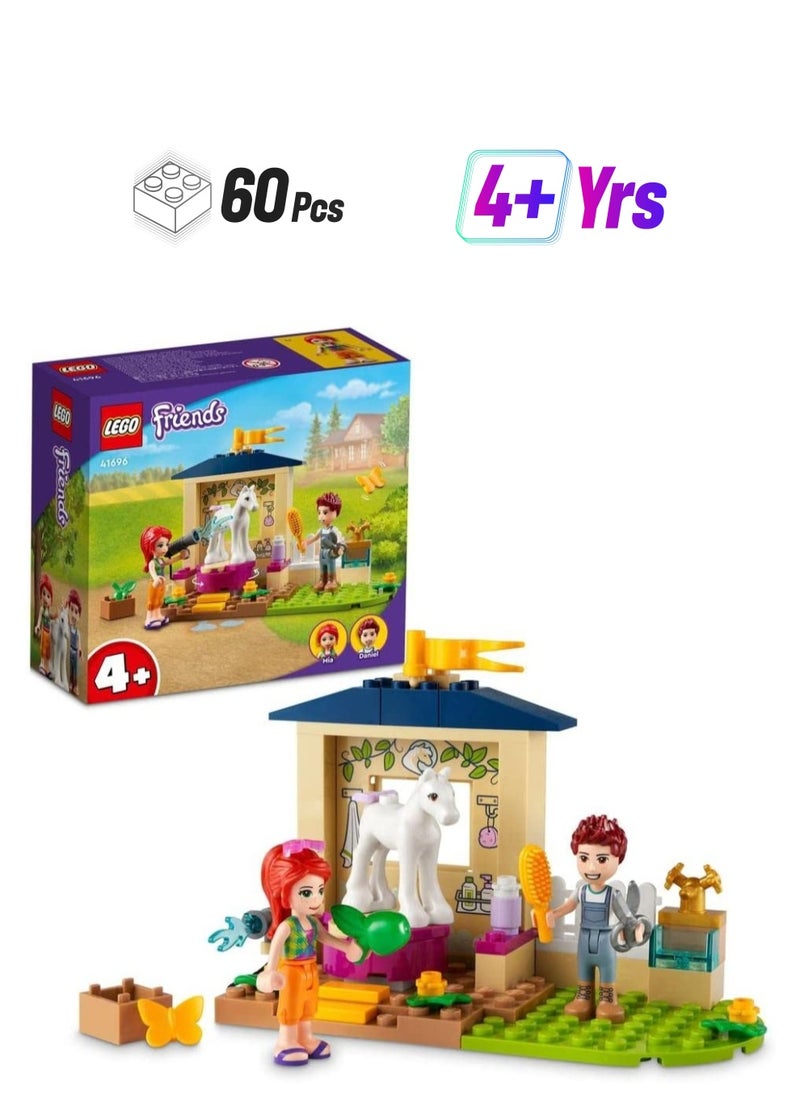 LEGO Friends Pony Washing Stable 41696  - Image 1