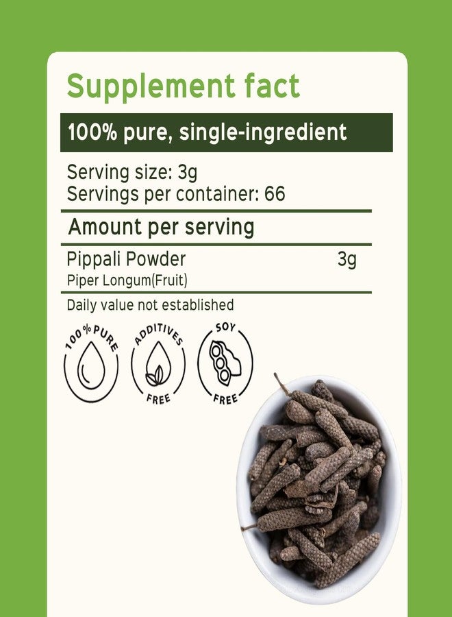 bixa BOTANICAL Long Pepper Powder, Pippali, Piper Longum, Curry Spice - Image 3