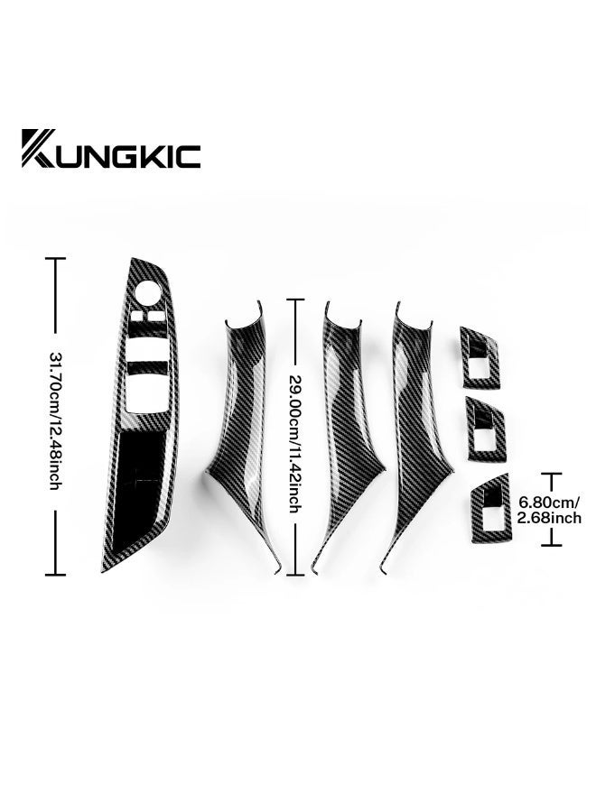 KUNGKIC for BMW F10 F11 520i 523i 525i 528i 530i 5 Series 2011-2015 2016 2017 Passenger door panel puller High quality ABS Material - Image 2