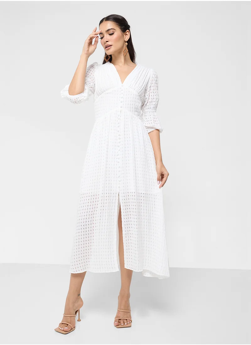 ELLA Puff Sleeve Dress