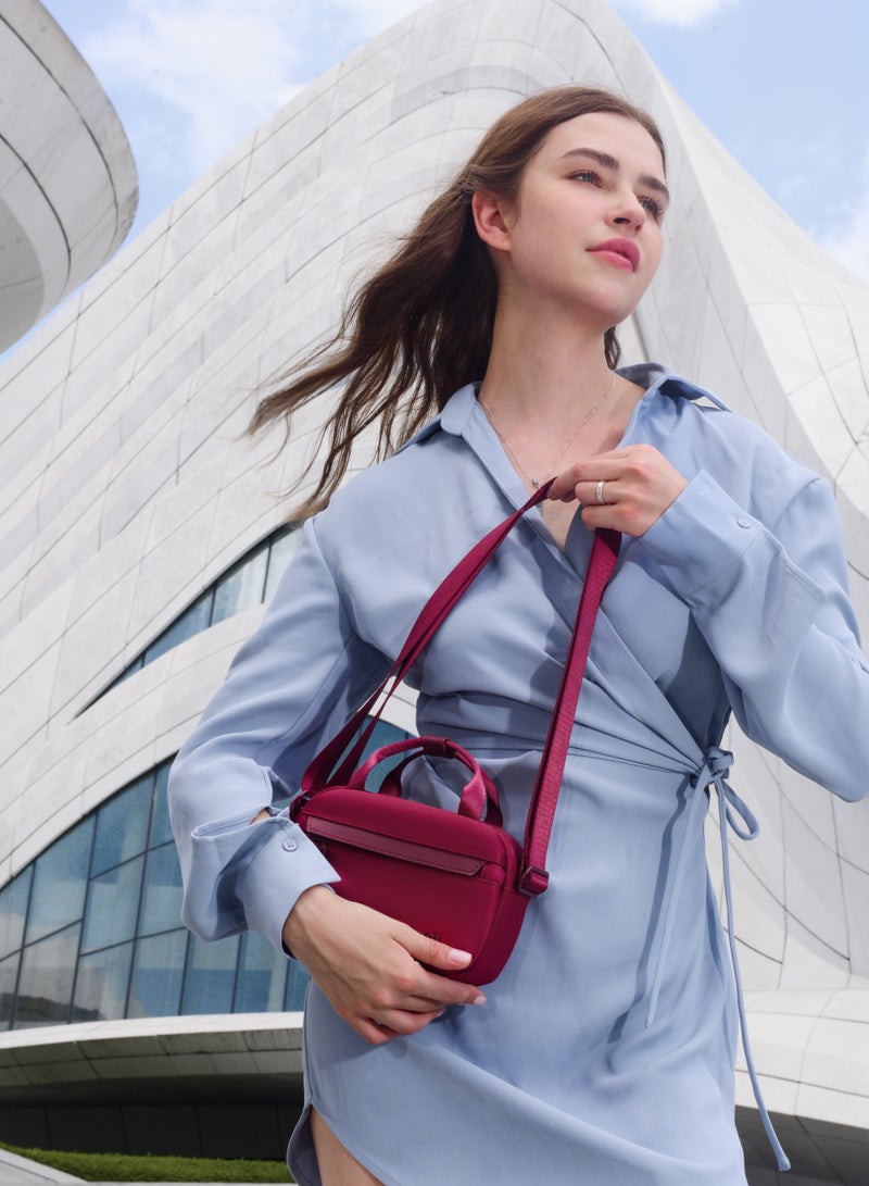Chantria CB00771 Mini Handbag Shoulder Women's Crossbody Fashion Trendy for Travel Dailyuse Bag - Red  - Image 3