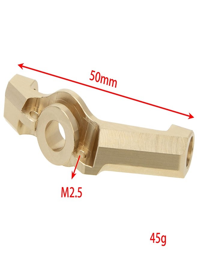 MEUS RACING UTB18 Brass C-Hubs 20g/pc for AXIAL UTB18 Capra Trail Buggy 1/18 RC Crawler #AXI212009, Gold - Image 3