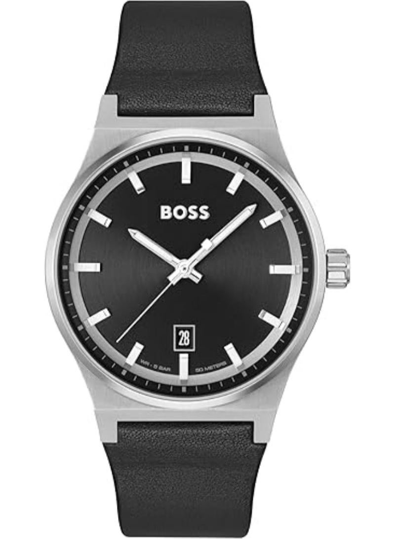BOSS Original Hugo Boss Men’s Watch Candor 1514075 - Image 1